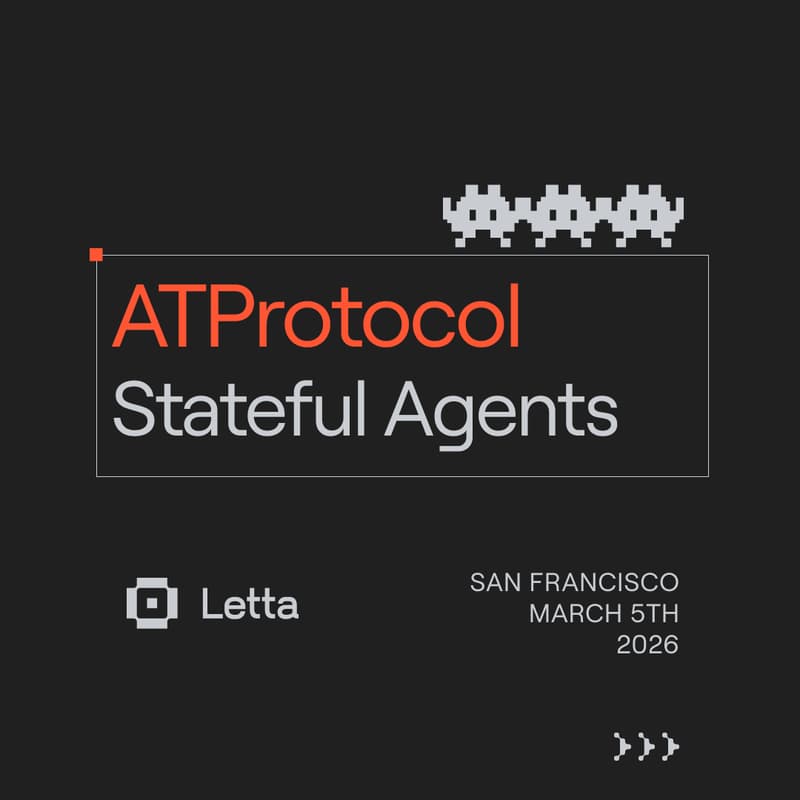 Cover Image for ATProtocol Meetup hosted by Letta