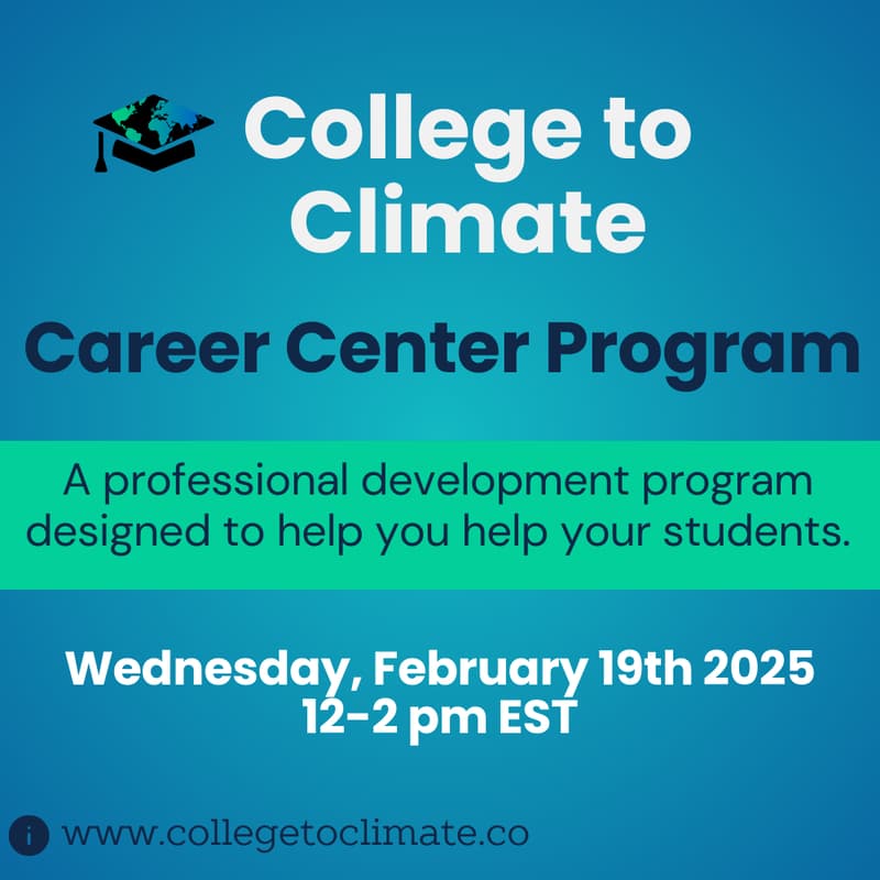 Cover Image for Spring 2025 Career Center Program