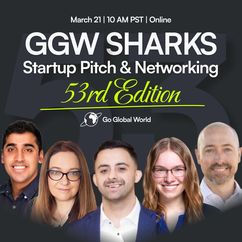 Cover Image for GGW Sharks #53. Startup Pitch & Networking