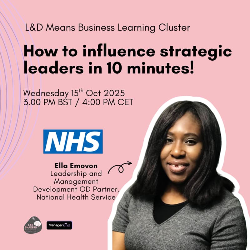 Cover Image for How to influence senior leaders in 10 minutes!