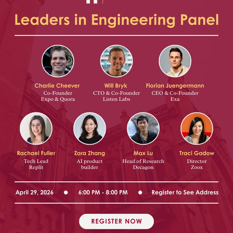 Cover Image for Harvard Alumni in Tech Leaders in Engineering Panel