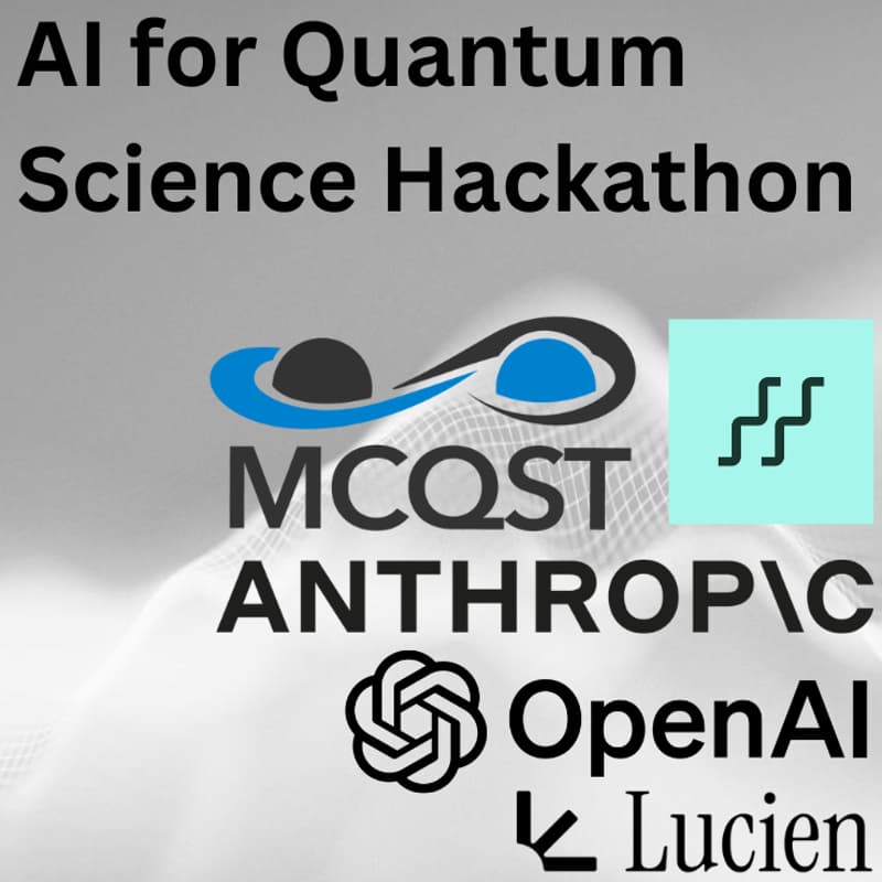 Cover Image for AI for Quantum Science Hackathon