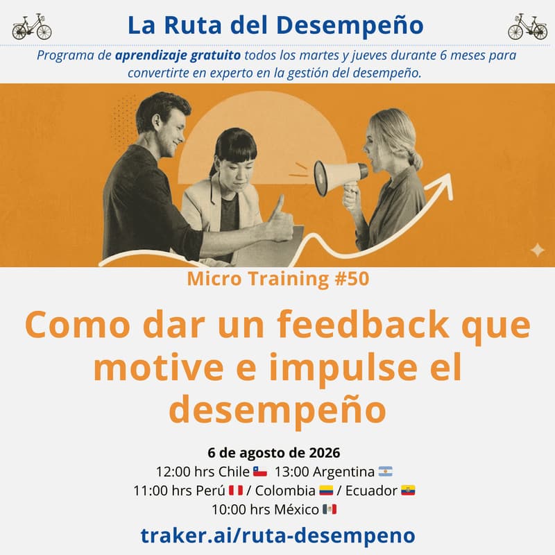 Cover Image for MicroTraining #50 Como dar un feedback que motive e impulse el desempeño