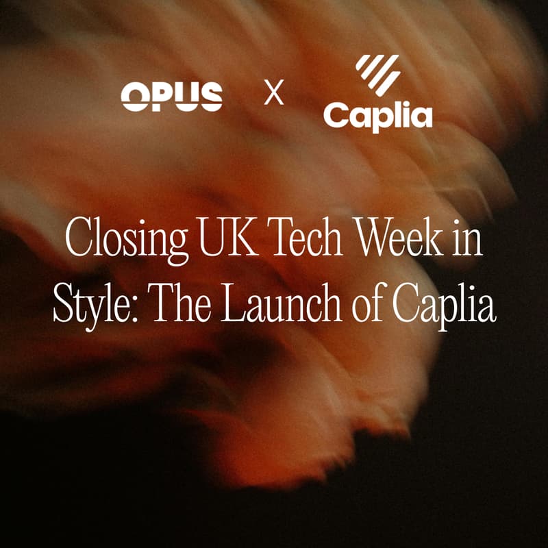 Cover Image for Closing UK Tech Week in Style: The Launch of Caplia