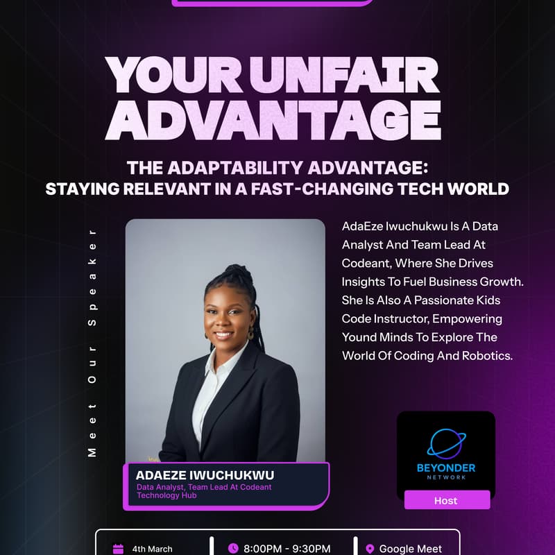 Cover Image for YOUR UNFAIR ADVANTAGE