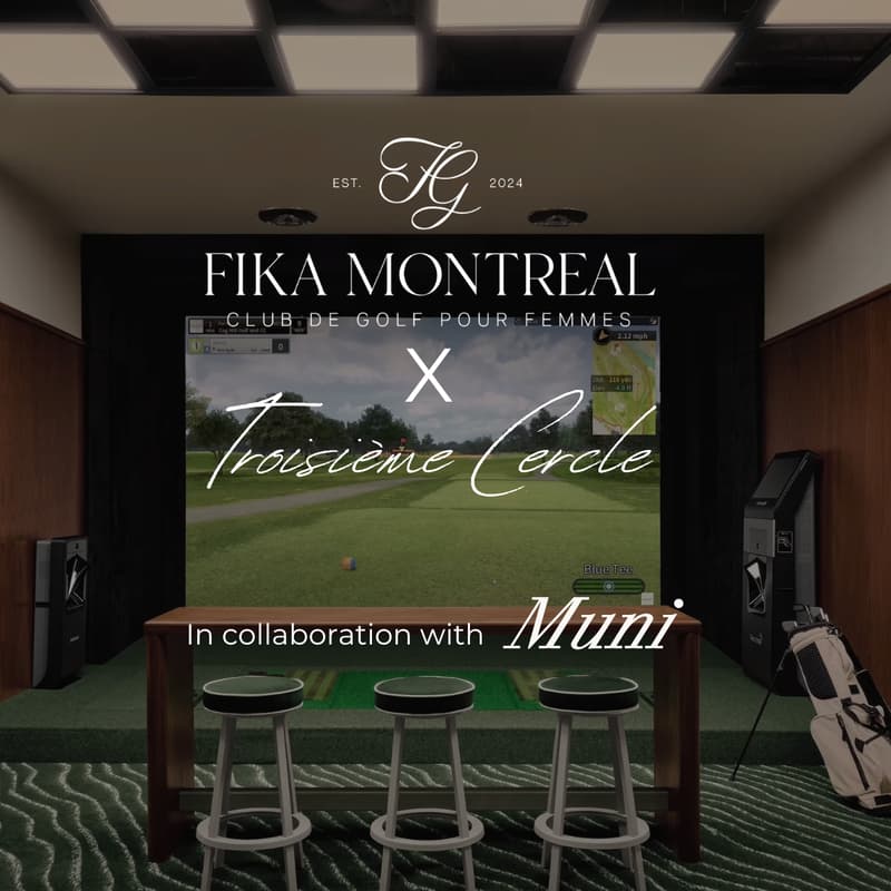 Cover Image for Troisième Cercle x Fika Golf