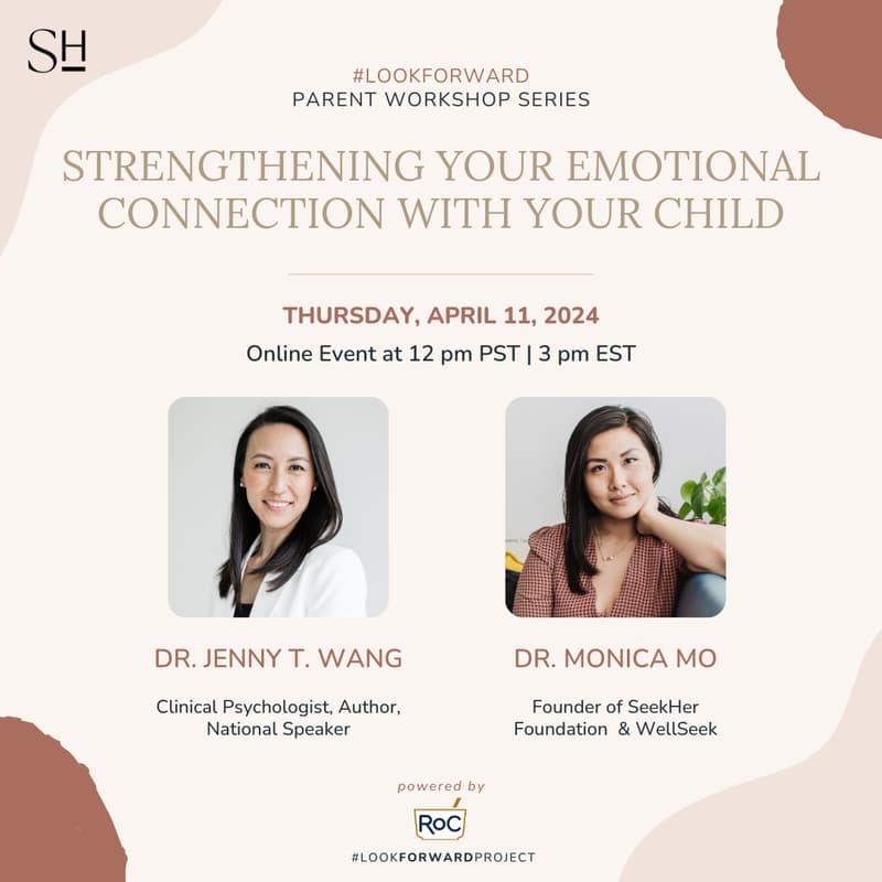 Cover Image for #LookForward Parent Workshop: Strengthening Your Emotional Connection with Your Child