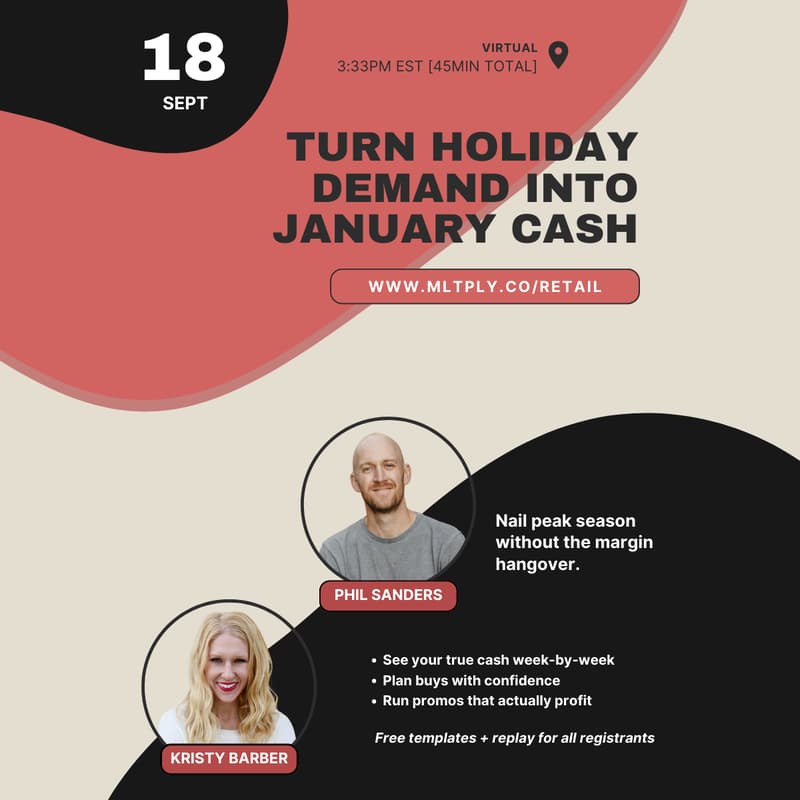 Cover Image for Turn Holiday Demand into January Cash