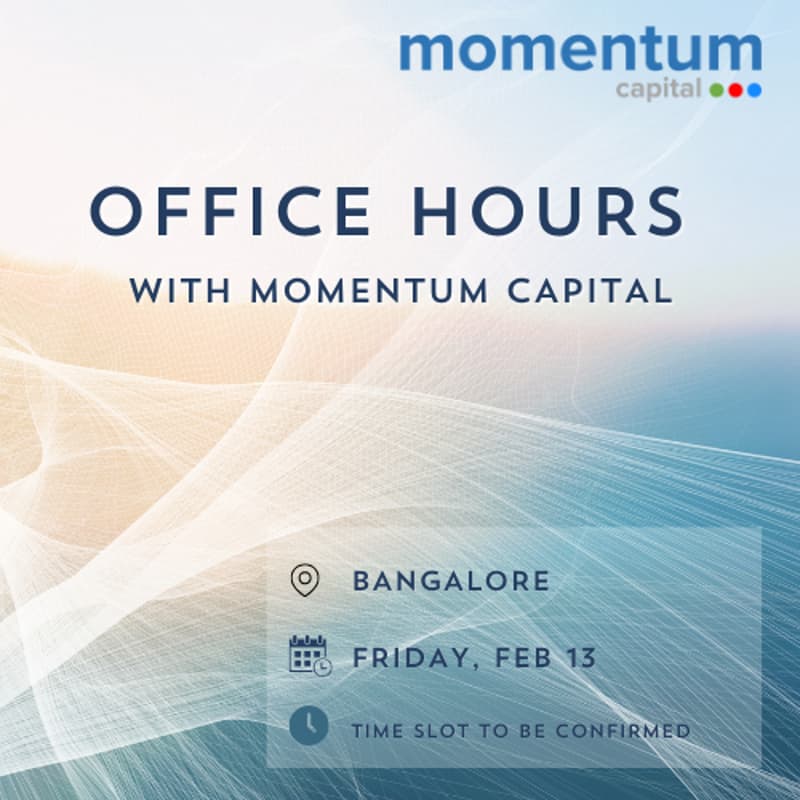 Cover Image for Office Hours with Momentum Capital - Bangalore Edition
