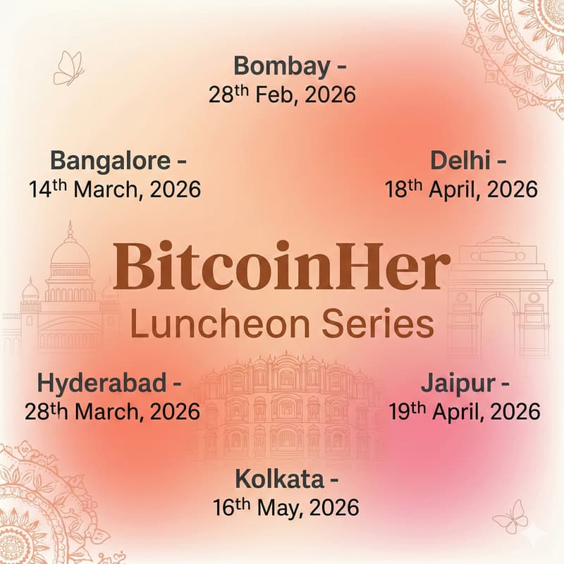 Cover Image for BitcoinHer Luncheon Series 2026 - By BitcoinHer