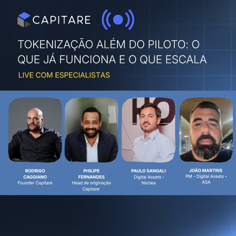 Cover Image for Tokenização Além do Piloto: O Que Já Funciona e o Que Escala
