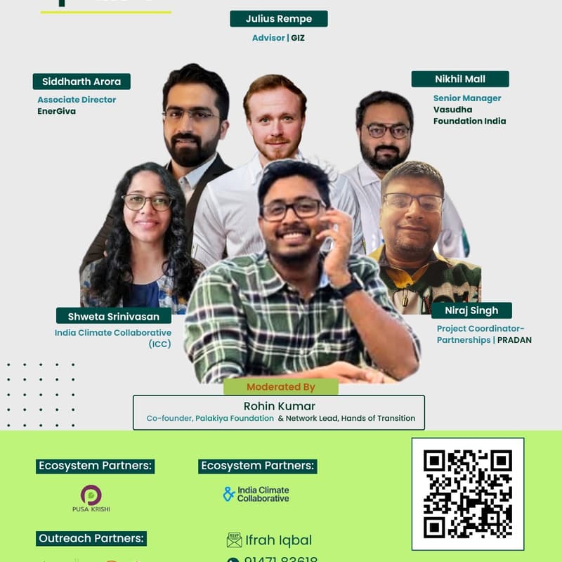 Cover Image for Agrivoltaics Webinar 1: “Solar Panels on Farms: Can Small Landholder Farmers Grow Crops and Power Together?”