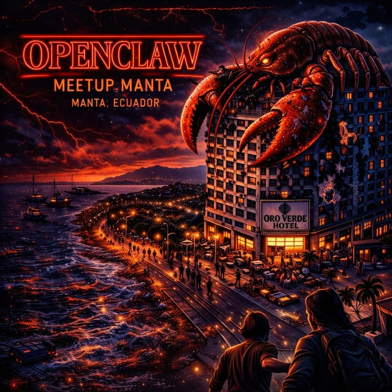 Cover Image for OpenClaw X Codex Meetup Manta 🦞