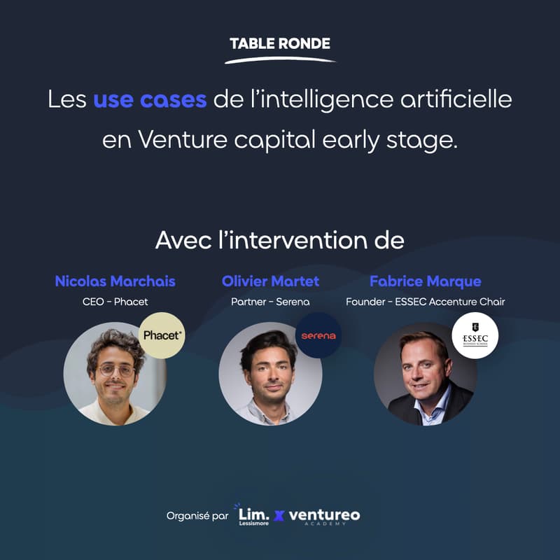 Cover Image for Table ronde : Comment l’IA transforme (vraiment) le Venture Capital ?
