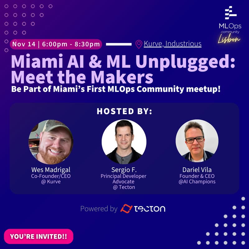 Cover Image for Miami AI & ML Unplugged: Meet the Makers
