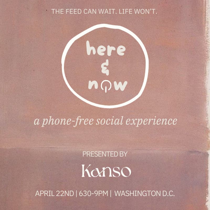 Cover Image for Here & Now: A Phone-Free Experience (Washington D.C.)