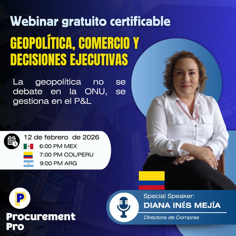 Cover Image for Geopolítica, comercio y decisiones ejecutivas