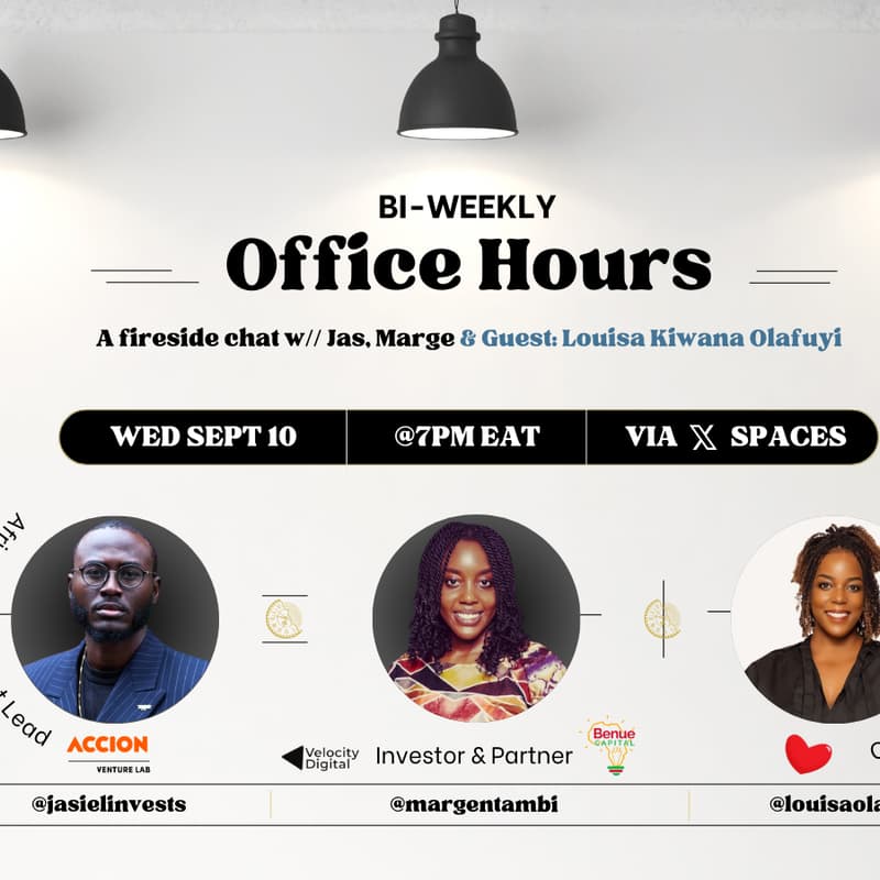 Cover Image for A Fireside Chat w// Jas, Marge & Guest: Louisa Kiwana Olafuyi