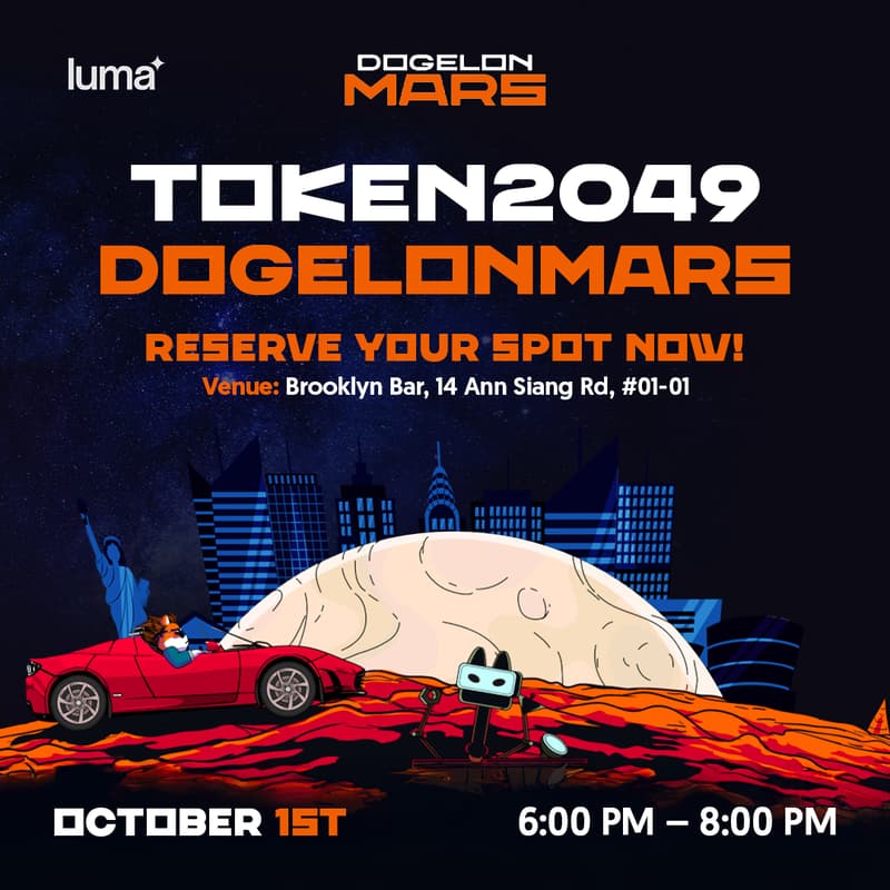 Cover Image for Token2049 Dogelonmars
