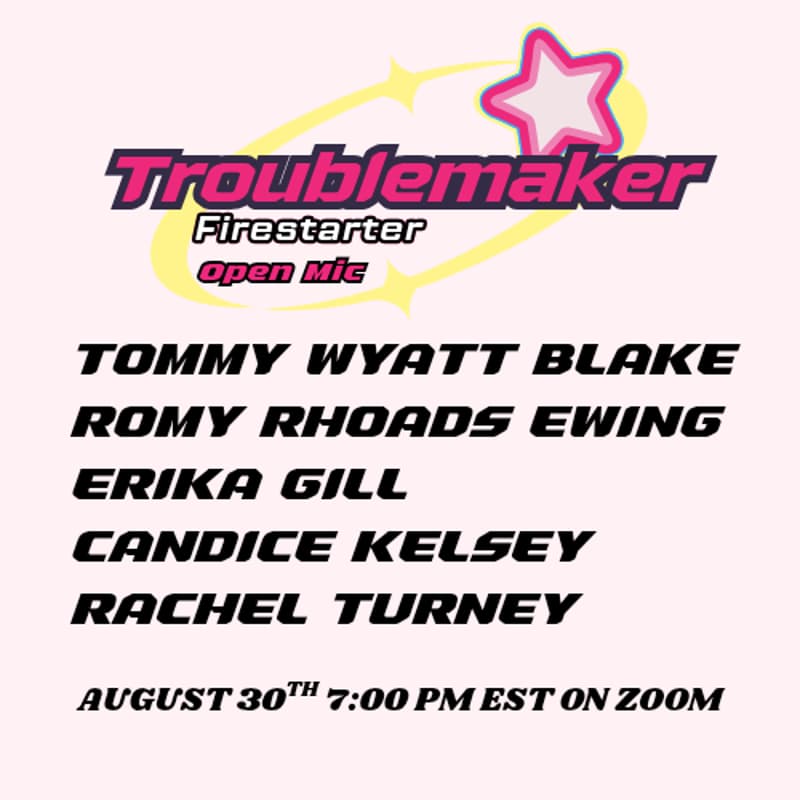 Cover Image for Troublemaker Firestarter Virtual Reading
