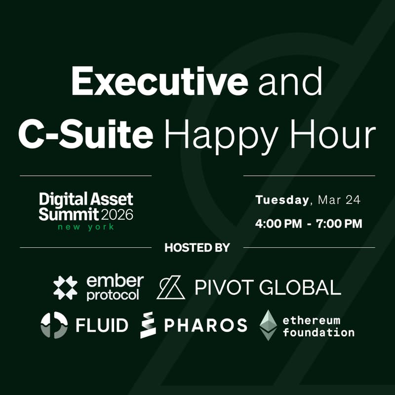Cover Image for Executive and C-Suite Happy Hour at the Digital Assets Summit
