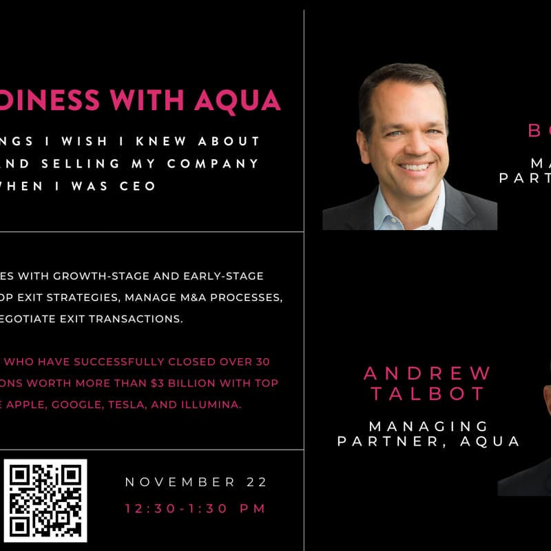Cover Image for Exit Readiness with Aqua