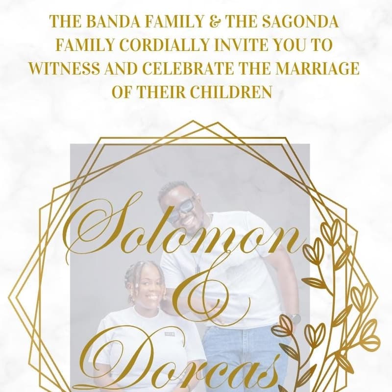 Cover Image for Solomon & Dorcas's Wedding