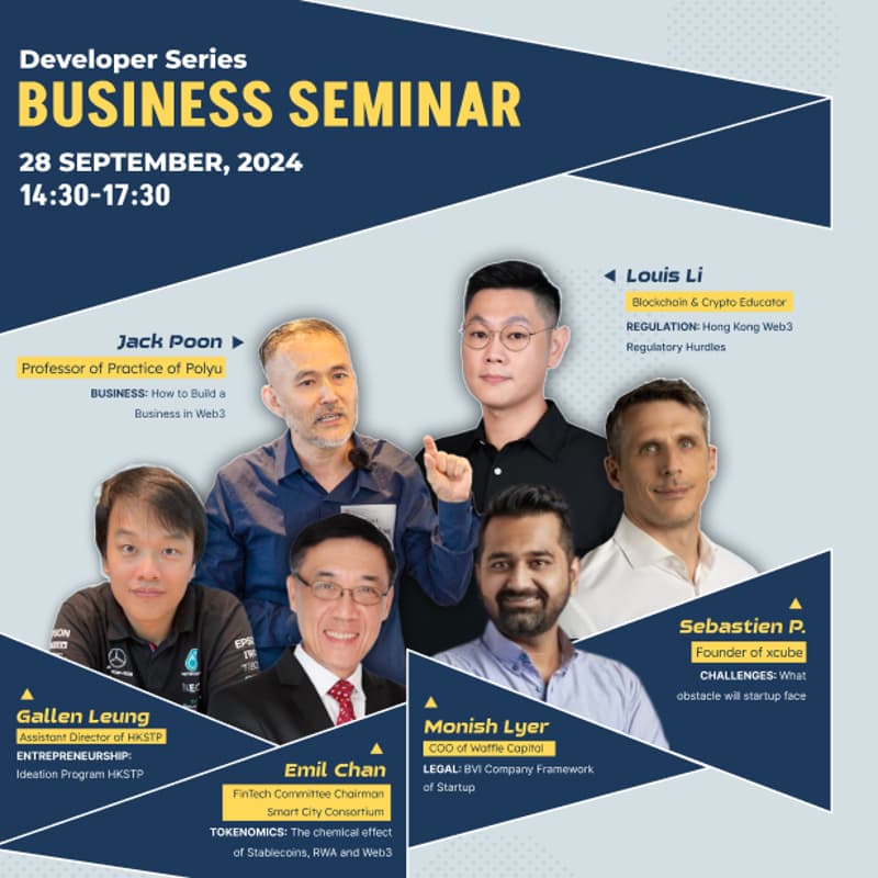 Cover Image for Business Seminar - Developer Series Cardano