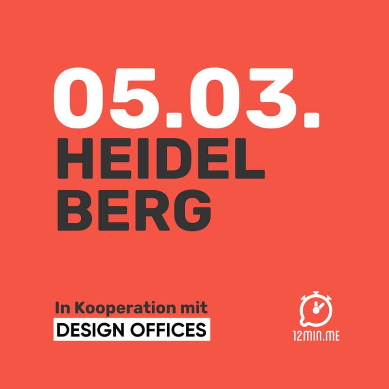 Cover Image for 12MIN.ME | HEIDELBERG | IGNITE 🔥 #002