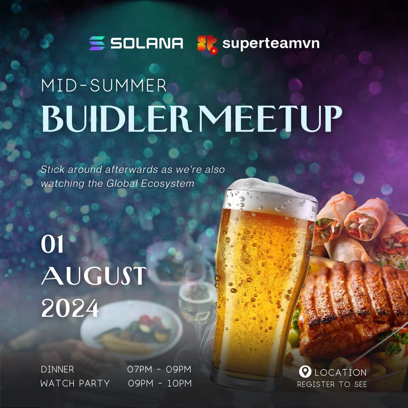 Cover Image for Mid-Summer Buidler Meetup & IRL Ecosystem Call