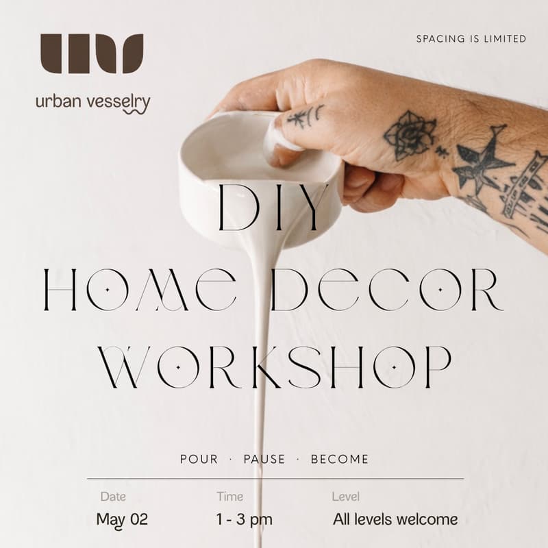 Cover Image for DIY Home Decor Workshop