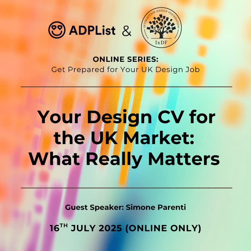 Cover Image for Your Design CV for the UK Market: What Really Matters