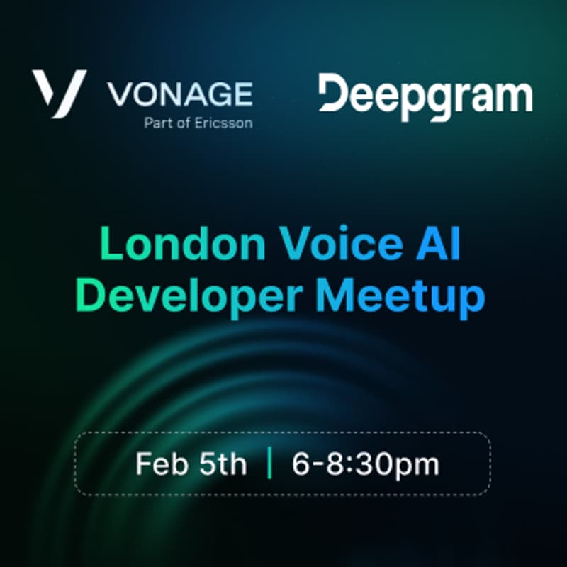 Cover Image for London Voice AI Developer Meetup