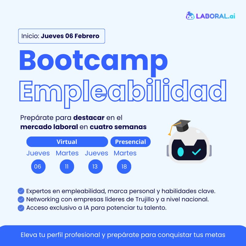 Foto de portada de BOOTCAMP Empleabilidad La Libertad