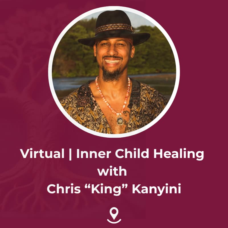 Cover Image for Virtual | The First Goodbye: Reclaim the Moment Your Light Dimmed - A Powerful Breathing Experience with Chris “King” Kanyini