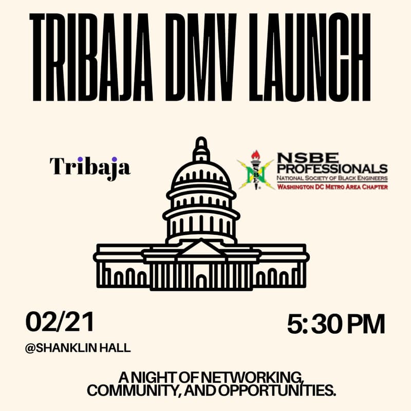 Cover Image for Tribaja DMV Launch: Where Tech Meets Culture! 🎉