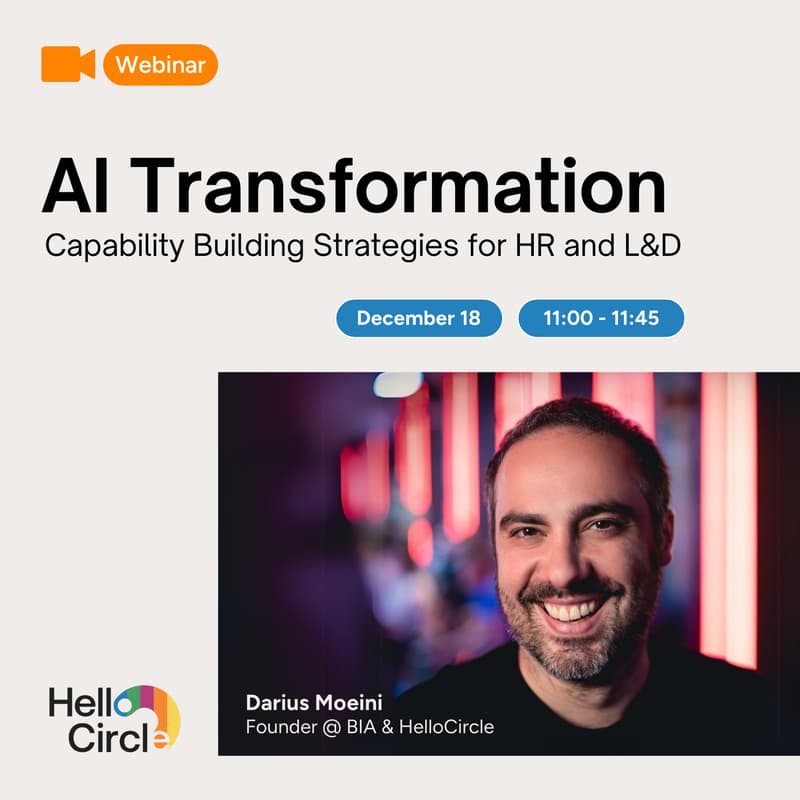 Cover Image for AI Transformation: Capability Building Strategies