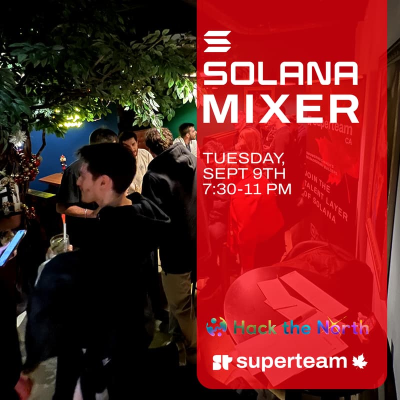 Cover Image for Solana Mixer - Hack the North