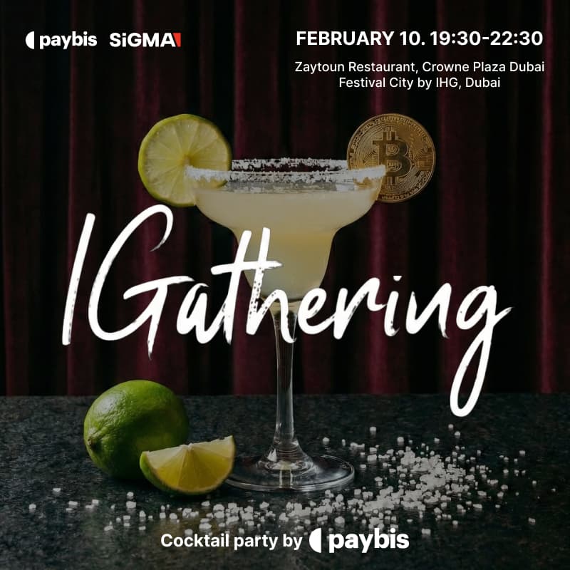 Cover Image for IGathering Shisha Cocktail Party by Paybis @ SiGMA Dubai