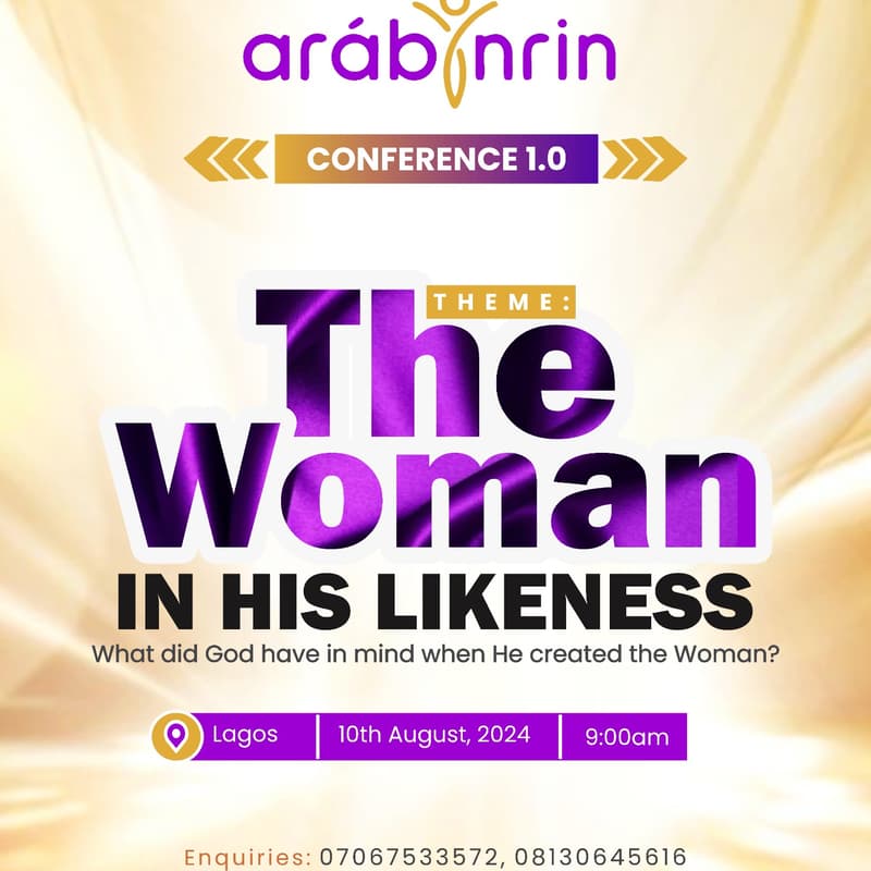 Cover Image for Arabinrin Conference 1.0
