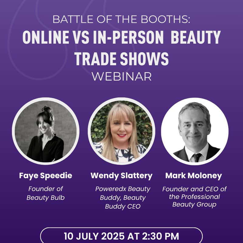 Cover Image for Battle of the Booths: Online vs In-Person Beauty Trade Shows
