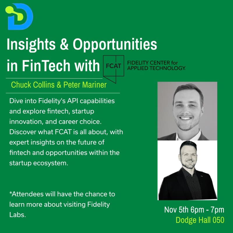 Cover Image for Insights & Opportunities in FinTech with Fidelity Center For Applied Technology