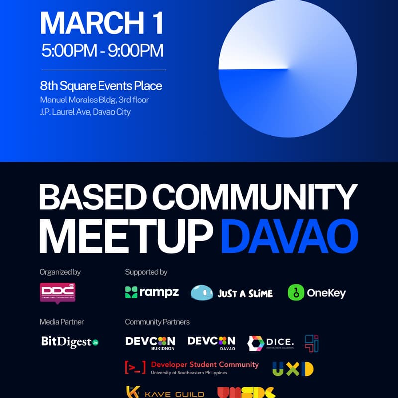 Cover Image for Based Community Meetup Davao