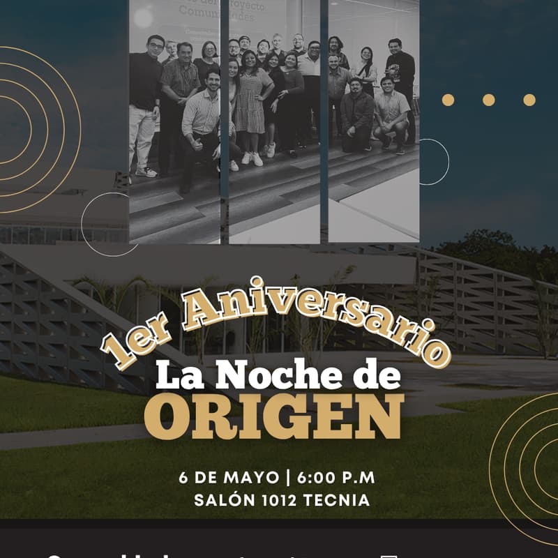 Cover Image for La noche del origen - 1° Aniversario comunidades