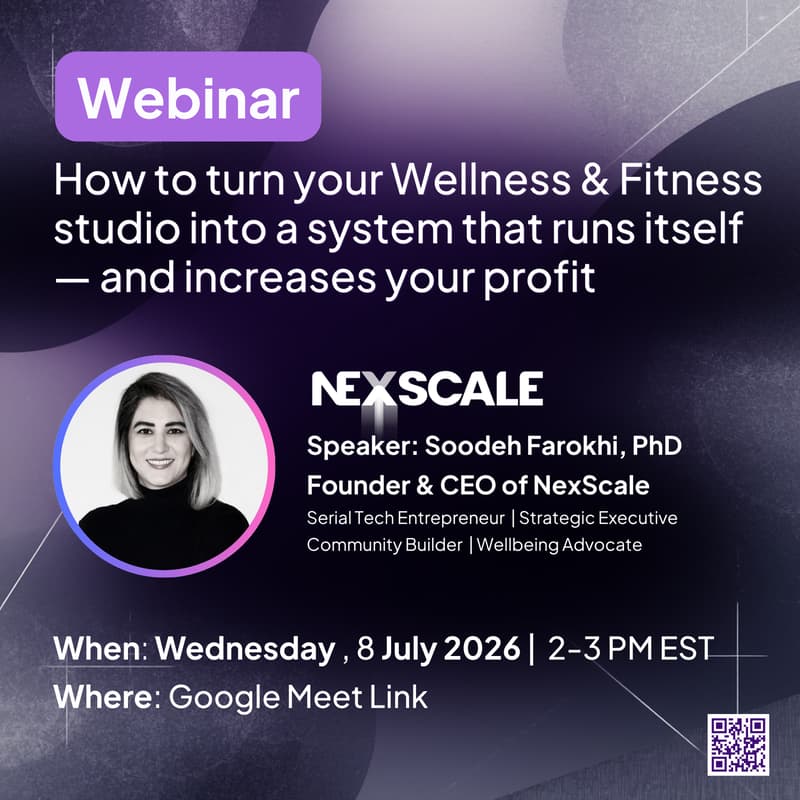 Cover Image for How to turn your Wellness & Fitness studio into a system that runs itself — and increases your profit