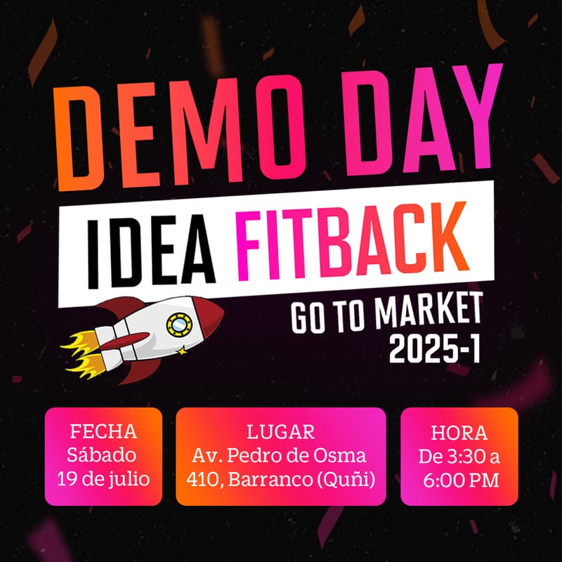 Cover Image for Demo Day                      Idea Fitback 25-1