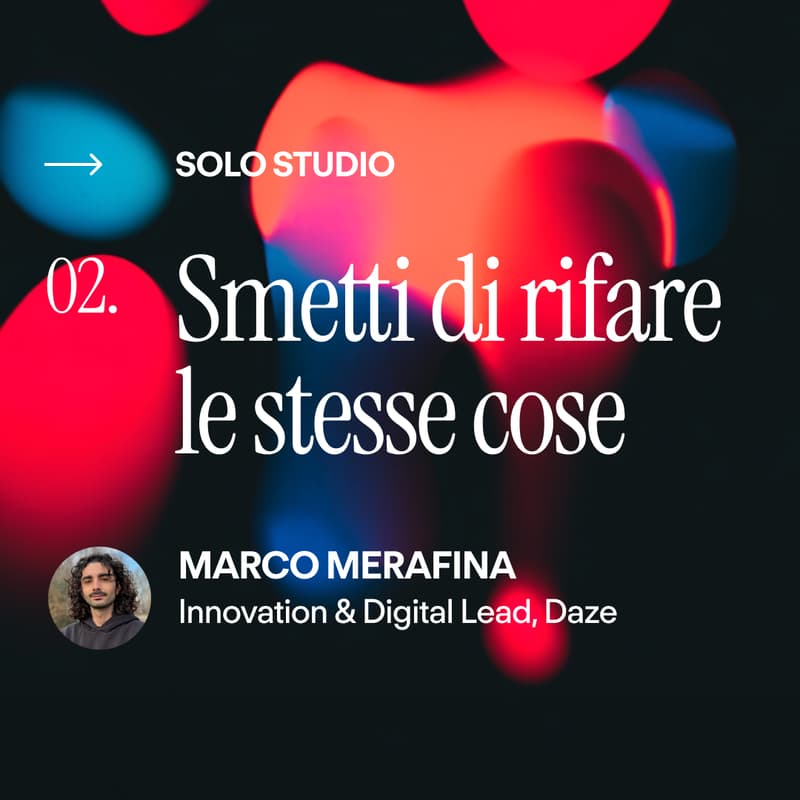Cover Image for Smetti di rifare le stesse cose