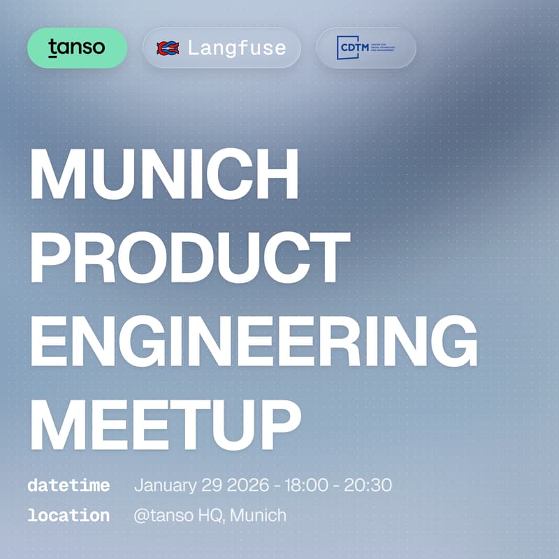 Cover Image for Munich Product Engineering Meetup