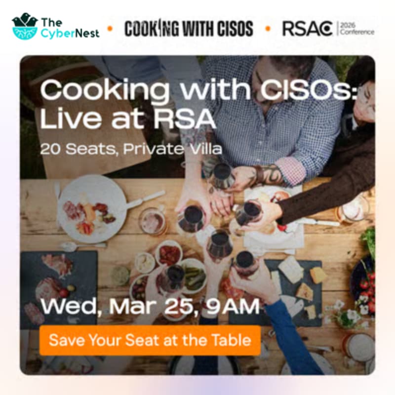 Cover Image for RSA Event 3/25: The CyberNest <> Cooking with CISOs