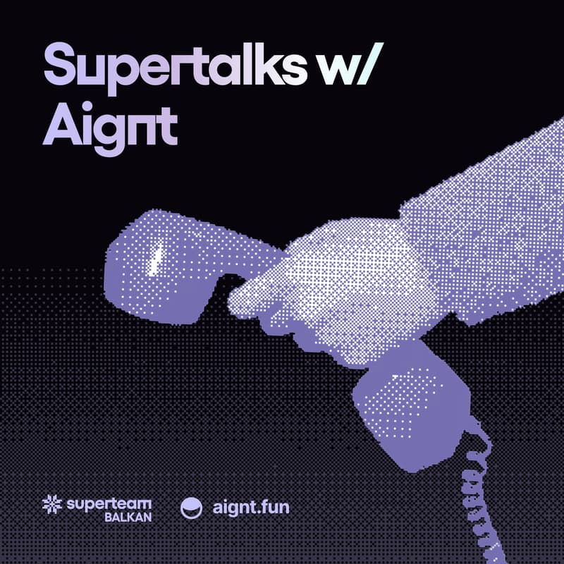 Cover Image for Supertalks w/ aignt.fun | Trading Agents on Solana